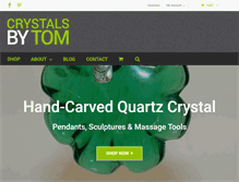 Tablet Screenshot of crystalsbytom.com